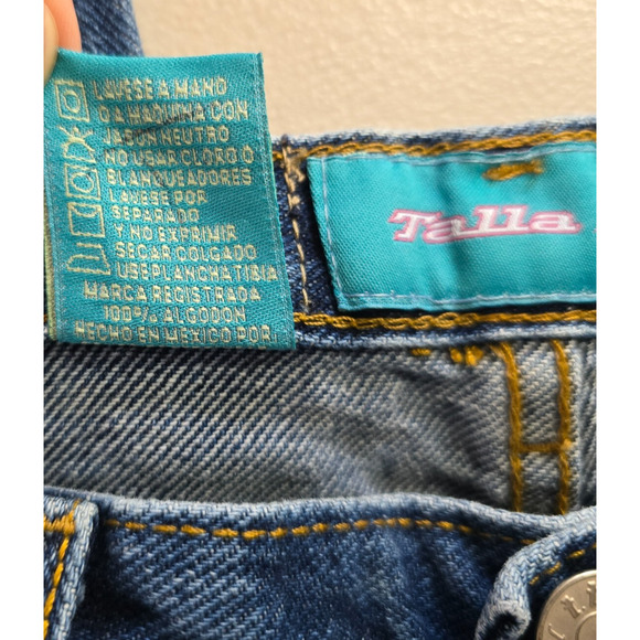 T.T. Blues Jeans Junior's 7 Blue Medium Wash Regular Fit Cotton - Picture 6 of 15